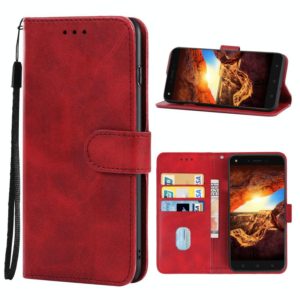For Tecno Spark Plus / K9 Leather Phone Case(Red) (OEM)