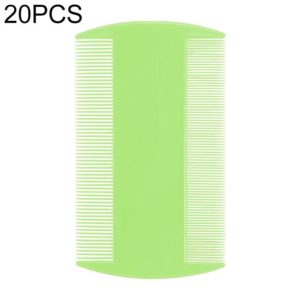 4pcs Pet Comb Double-Sided Comb Dog Cleaning Supplies Cat Comb Pet Grooming Supplies(Green) (OEM)