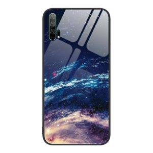 For Honor 20 Pro Colorful Painted Glass Phone Case(Starry Sky) (OEM)