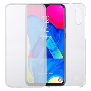For Samsung Galaxy M10 PC+TPU Ultra-Thin Double-Sided All-Inclusive Transparent Case (OEM)