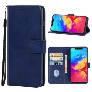 Leather Phone Case For Infinix Hot 7(Blue) (OEM)