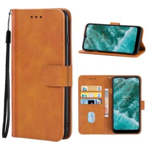 For Nokia C30 Leather Phone Case(Brown) (OEM)