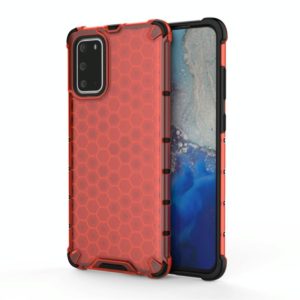 For Galaxy S20+ Shockproof Honeycomb PC + TPU Protective Case(Red) (OEM)