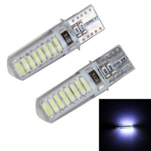 2PCS T10 3W 16 SMD-4014 LEDs Car Clearance Lights Lamp, DC 12V(White Light) (OEM)