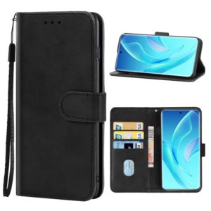 For Honor 60 Pro Leather Phone Case(Black) (OEM)