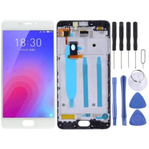 TFT LCD Screen for Meizu M6 M711H M711Q Digitizer Full Assembly with Frame(White) (OEM)