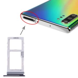 For Samsung Galaxy Note10+ SIM Card Tray + SIM Card Tray / Micro SD Card Tray (Black) (OEM)