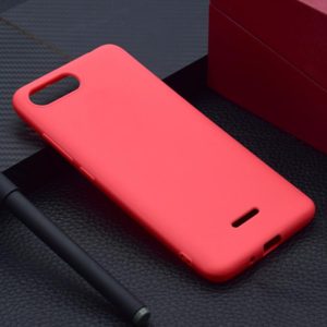 For Xiaomi Redmi 6A Candy Color TPU Case(Red) (OEM)