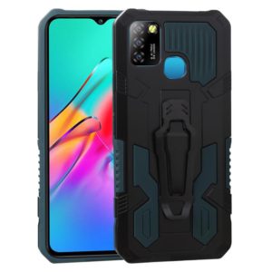 For Infinix Smart 5 Armor Warrior Shockproof PC + TPU Protective Case(Green) (OEM)