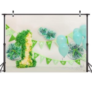 2.1m X 1.5m One Year Old Birthday Photography Background Party Decoration Hanging Cloth(585) (OEM)