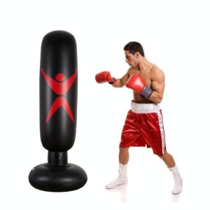 PVC Children Inflatable Boxing Column Fitness Toy Thickening Strike Sandbags, Height: 160cm (OEM)