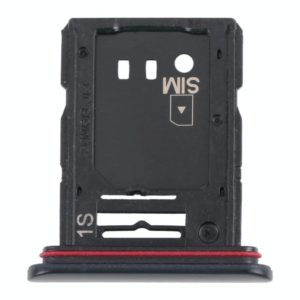 SIM Card Tray + Micro SD Card Tray for Sony Xperia 10 III (Black) (OEM)