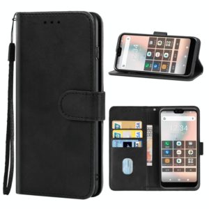 Leather Phone Case For Kyocera Gratina KYV48(Black) (OEM)