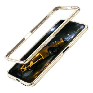 For OPPO Realme X50 5G Aluminum Alloy Shockproof Protective Bumper Frame(Gold) (OEM)