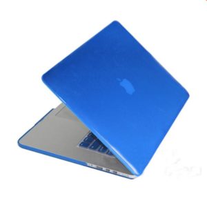 Hard Crystal Protective Case for Macbook Pro Retina 15.4 inch(Blue) (OEM)