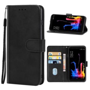 Leather Phone Case For Asus Zenfone Lite L1 ZA551KL(Black) (OEM)