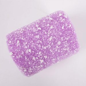 Flower Packing Gauze Snow Dot Dry Yarn Gift Packing Gauze(Light Purple) (OEM)