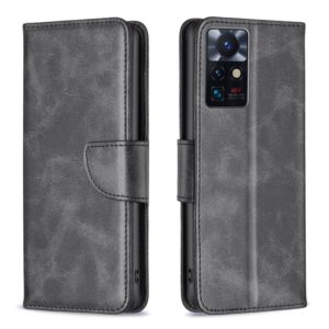 For Infinix Zero X Neo Lambskin Texture Leather Phone Case(Black) (OEM)