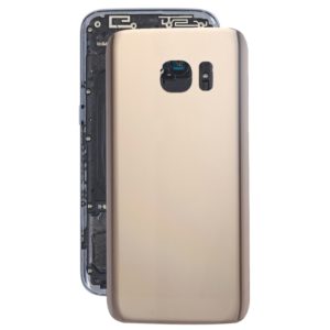 For Galaxy S7 / G930 Original Battery Back Cover (Golden) (OEM)