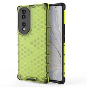 For Honor 70 5G Honeycomb Phone Case(Green) (OEM)