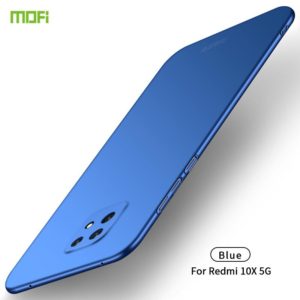 For Xiaomi Redmi 10X 5G MOFI Frosted PC Ultra-thin Hard Case(Blue) (MOFI) (OEM)