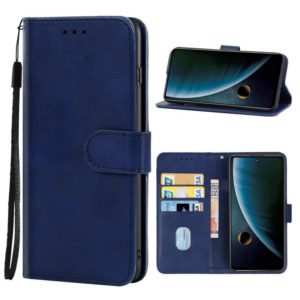 Leather Phone Case For ZTE Blade V30(Blue) (OEM)