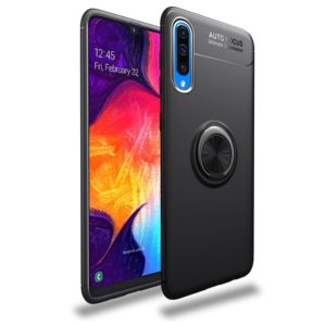 Lenuo Shockproof TPU Case for Galaxy A50, with Invisible Holder (Black) (lenuo) (OEM)