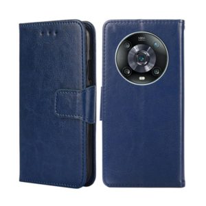 For Honor Magic4 Pro Crystal Texture Leather Phone Case(Royal Blue) (OEM)