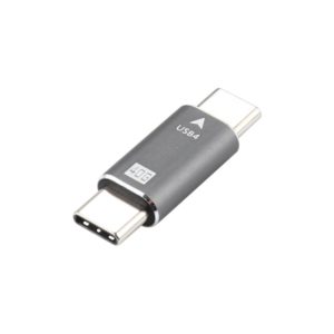 USB-C / Type-C 4.0 Male to Male Plug Converter 40Gbps Data Sync Adapter (OEM)