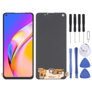 Original LCD Screen and Digitizer Full Assembly for OPPO A74 4G / Reno5 Z / A94 5G (OEM)