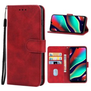Leather Phone Case For Wiko View3 Pro(Red) (OEM)