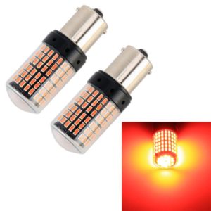 2 PCS 1156 / BA15S DC12V / 18W / 1080LM Car Auto Turn Lights with SMD-3014 Lamps (Red Light) (OEM)