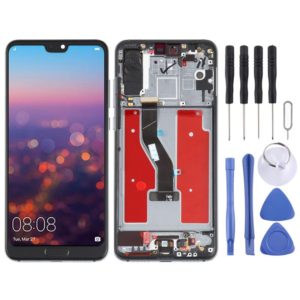 Original OLED LCD Screen for Huawei P20 Pro Digitizer Full Assembly with Frame(Blue) (OEM)