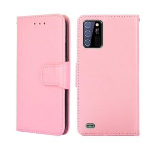 For Oukitel C25 Crystal Texture Leather Phone Case(Pink) (OEM)