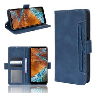 For Nokia G300 Skin Feel Calf Pattern Leather Phone Case(Blue) (OEM)