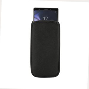 Universal Neoprene Cell Phone Bag for Galaxy S20 Ultra / Note 10+ / Note10 / A70 / A80 and other 6.7-6.9 inch Smartphones(Black) (OEM)