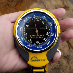MINGLE BKT381 Multi-function Altimeter with Compass & Barometer & Thermometer (OEM)