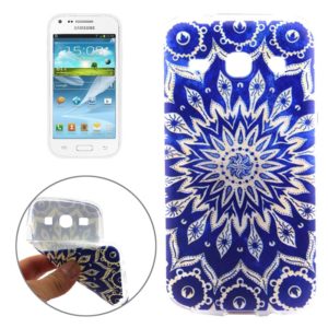 National Style Sunflower Pattern TPU Protective Case for Galaxy Core Plus / G3500 (OEM)