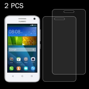 2 PCS for Huawei Y3 0.26mm 9H Surface Hardness 2.5D Explosion-proof Tempered Glass Screen Film (OEM)