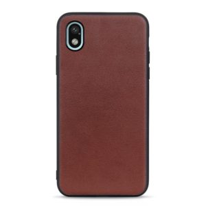 For Sony Xperia Ace III Sheep Texture Leather Phone Case(Brown) (OEM)