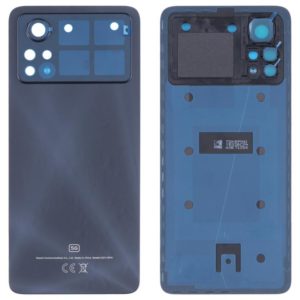 Original Battery Back Cover for Xiaomi Poco X4 Pro 5G (Black) (OEM)