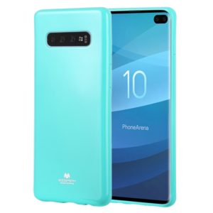 GOOSPERY PEARL JELLY TPU Anti-fall and Scratch Case for Galaxy S10+ (Mint Green) (GOOSPERY) (OEM)