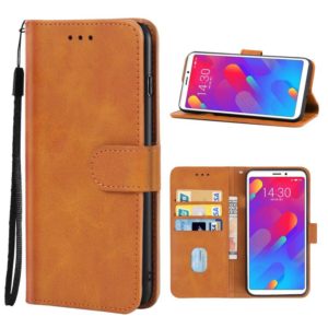 Leather Phone Case For Meizu V8(Brown) (OEM)
