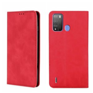 For Itel Vision 1 Pro Skin Feel Magnetic Horizontal Flip Leather Phone Case(Red) (OEM)
