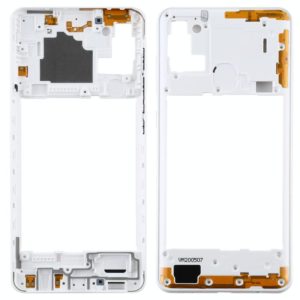 For Samsung Galaxy A21s Middle Frame Bezel Plate (White) (OEM)