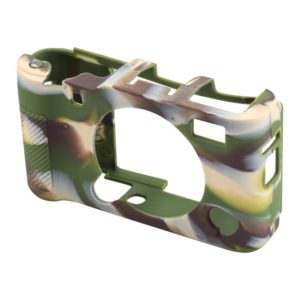 Soft Silicone Protective Case for FUJIFILM X-A5(Camouflage) (OEM)