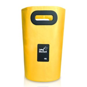 Outdoor Portable Folding Sink PVC Collapsible Bucket, Capacity: 15L (Yellow) (OEM)