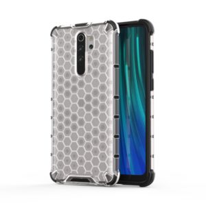 For Xiaomi Redmi Note 8 Pro Shockproof Honeycomb PC + TPU Case(White) (OEM)