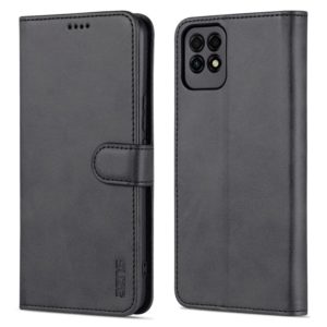 AZNS Skin Feel Calf Texture Horizontal Flip Leather Case with Card Slots & Holder & Wallet For Huawei Maimang 10 SE(Black) (OEM)