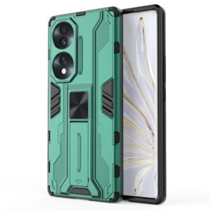 For Honor 70 5G Supersonic PC + TPU Shock-proof Protective Phone Case(Green) (OEM)